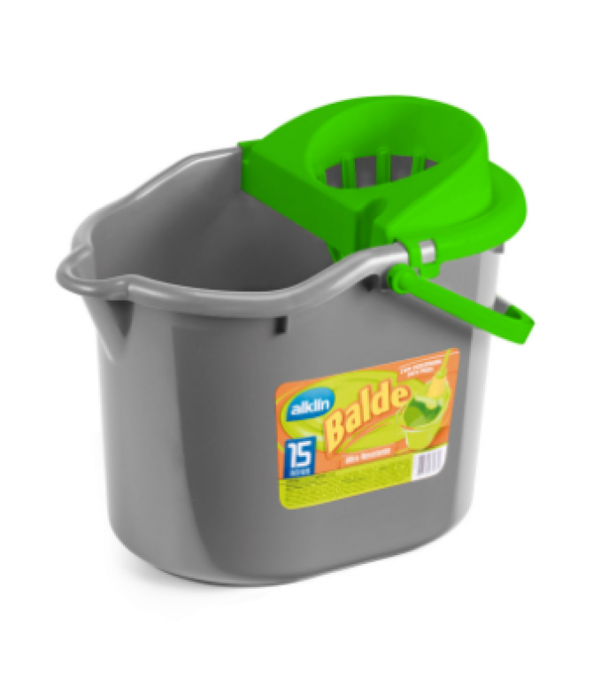 ALKLIN - BALDE P/ MOP COLORS 15LTS - UN