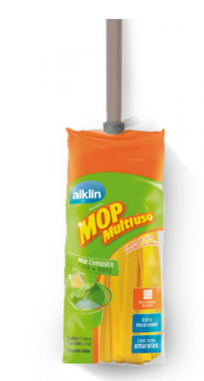 ALKLIN - MOP TIRAS MULTIUSO C/ CABO - UN