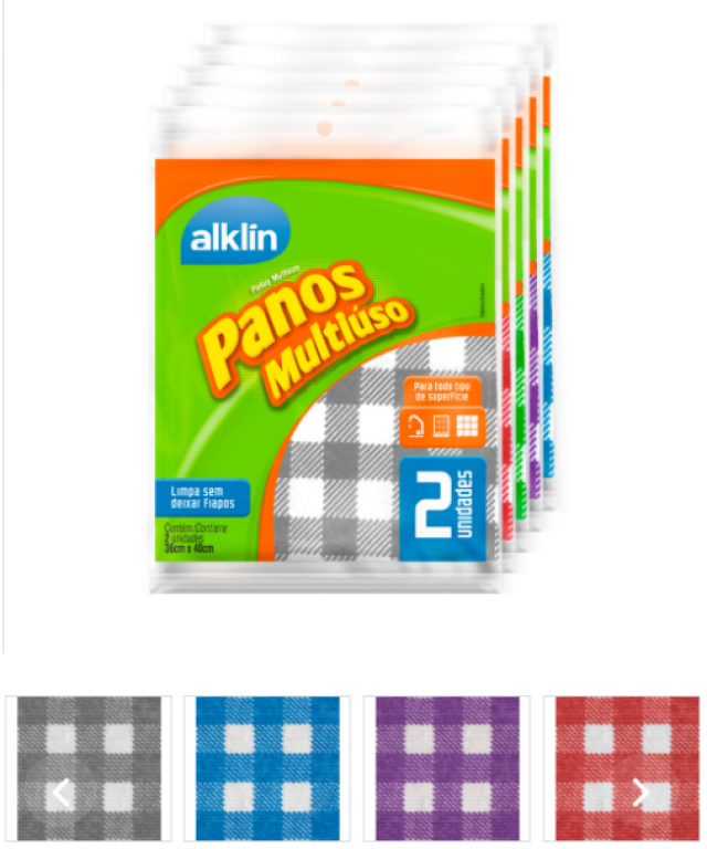 ALKLIN - MULTIUSO 40X36 ESTAMPADO -PT.02UN