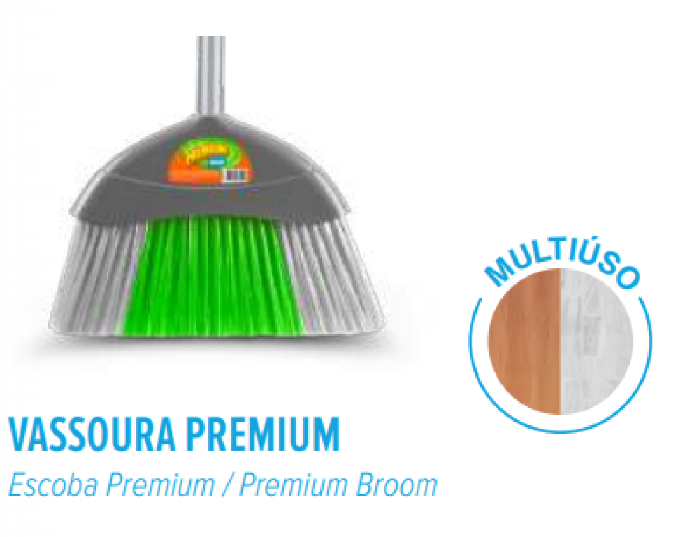 ALKLIN - VASSOURA PREMIUM C/CABO - UN