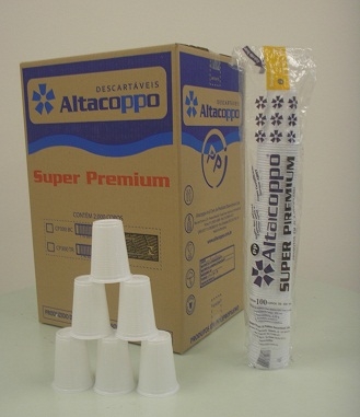 ALTACOPPO - COPO PP 300ML PREMIUM BRANCO - PT.100UN