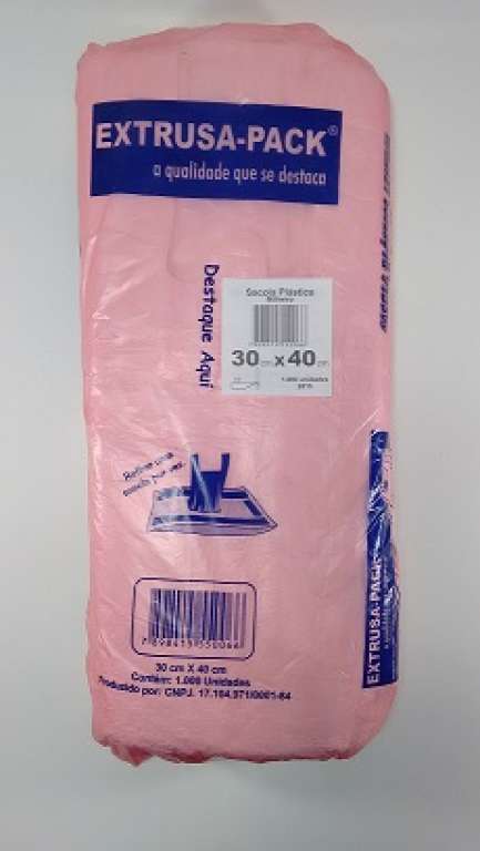 EXPK - SACOLA MH-A 30 X 40 - PT.100UN