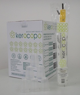 KEROCOPO - COPO 200ML TRANSPARENTE - PT.100UN