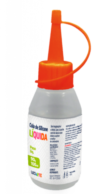 LEOARTE - COLA DE SILICONE LIQUIDA 60ML - CX.24UN