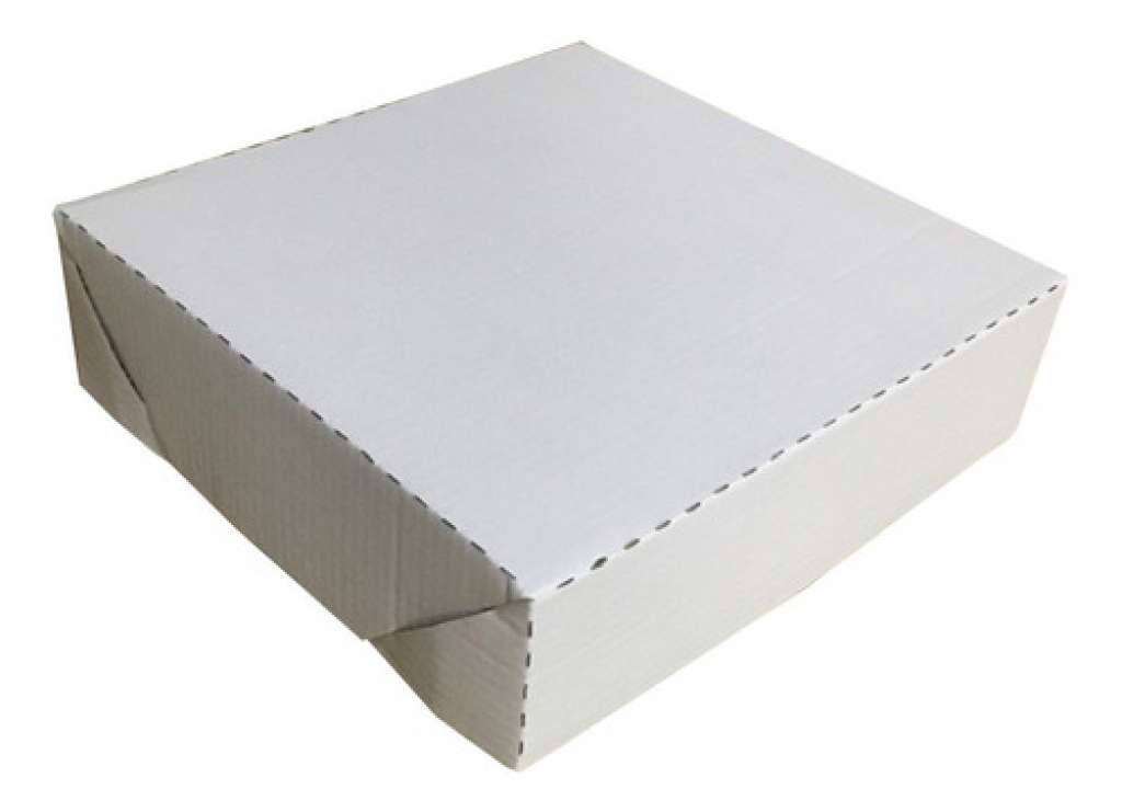 PACKAGING - CAIXA SALGADO BRANCA N.02 25X25X6 - UN (REF:1103)