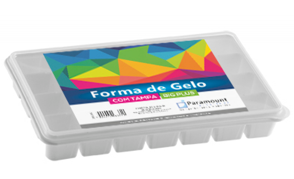 PARAMOUNT - FORMA DE GELO COM TAMPA BIG PLUS - UN (846)