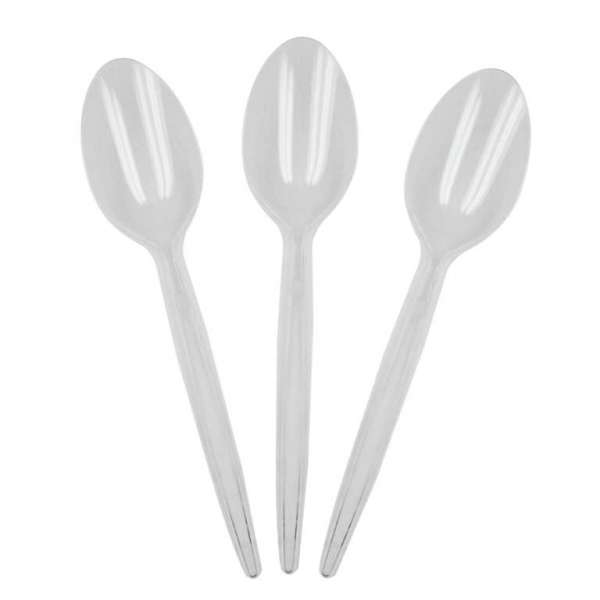 PLASTILANIA - COLHER MASTER BRANCO - PT.50UN