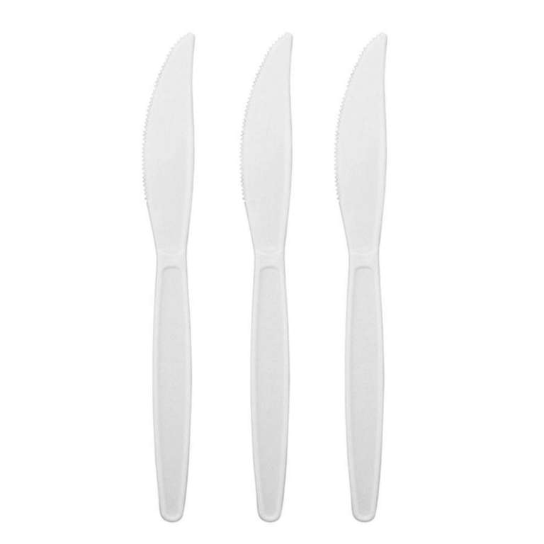 PLASTILANIA - FACA MASTER BRANCA - PT.50UN