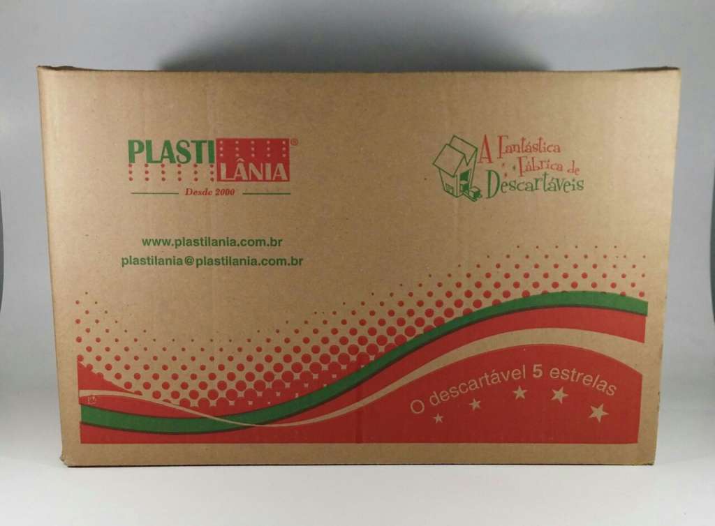 PLASTILANIA - GARFO REFEICAO BRANCO - CX.20X50UN