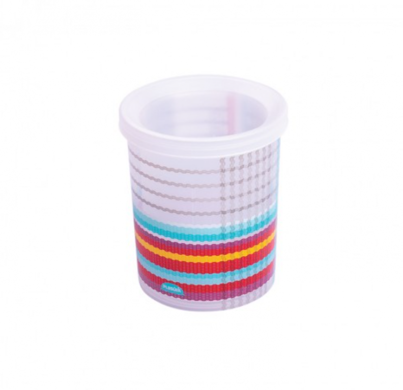 PLASUTIL - PORTA LATA DECORA HAPPY HOUR (5762) - UN