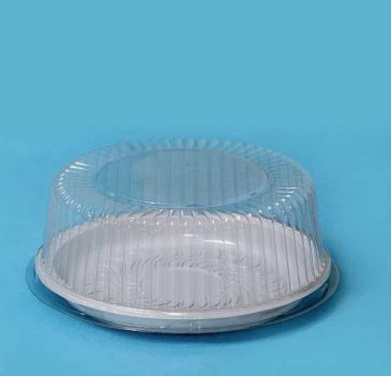 PPLAST - P-32M (MINI TORTA PET BASE BRANCA E TAMPA) - UN